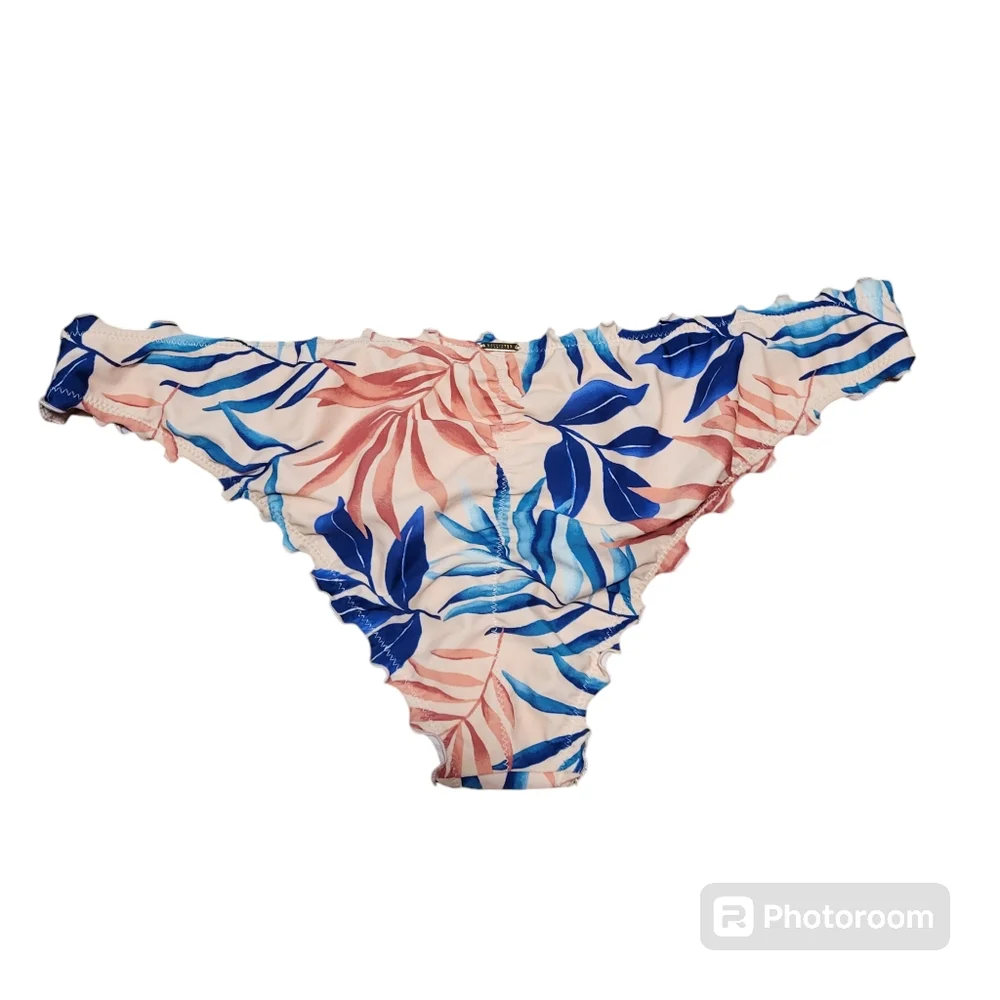 Hollister bikini bottoms floral swim size XL NWT - Picture 2 of 4